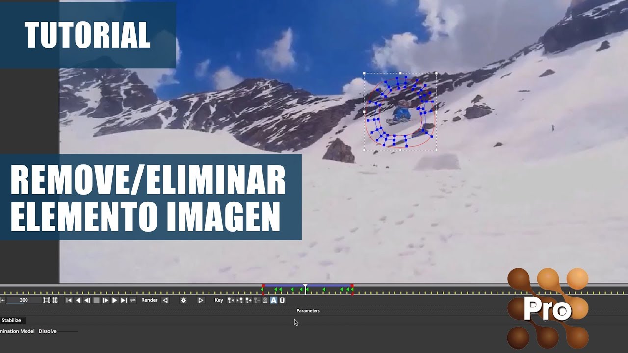 TUTORIAL ELIMINAR/REMOVE ELEMENTOS DE UN CLIP CON MOCHA PRO.