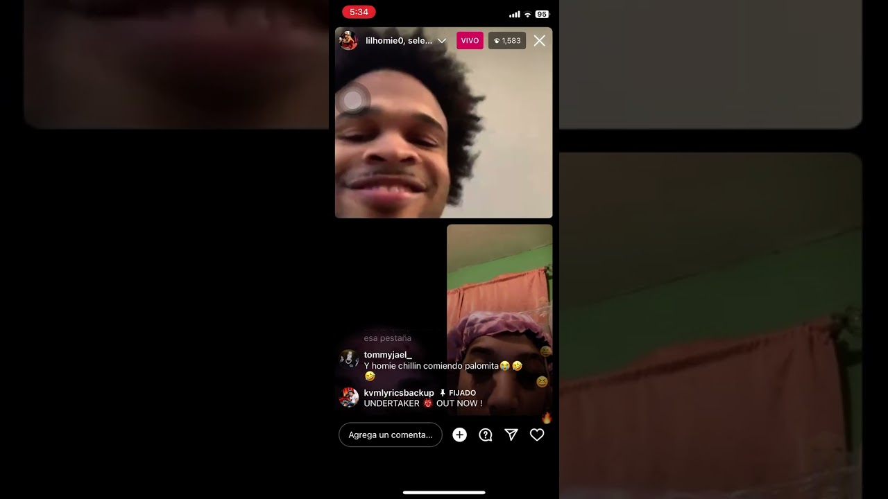 Ty King en live com la cotiza Y homie