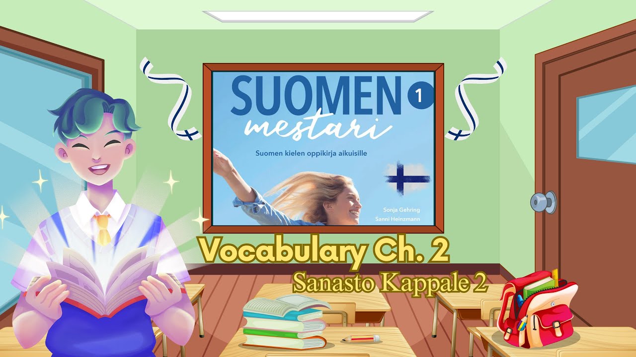 🇫🇮 Learn Finnish Vocabulary &ndash; Suomen Mestari 1, Chapter 2 | Essential Finnish Words & Pronunciation