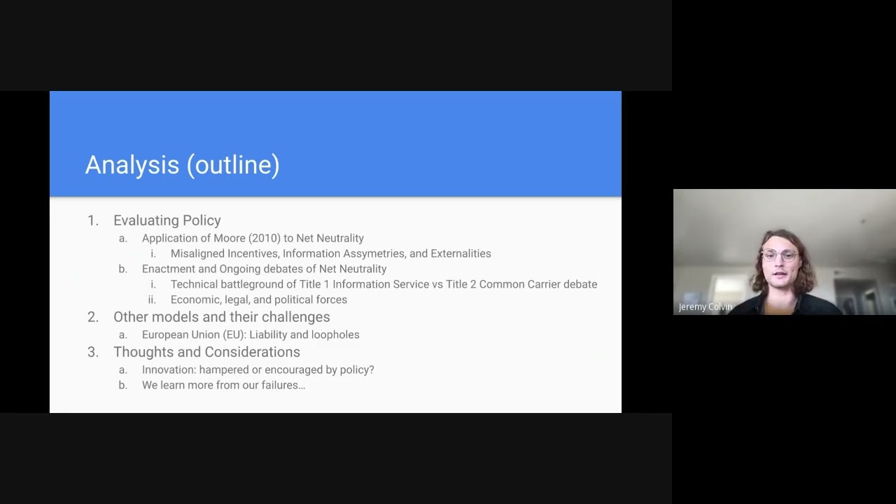 The Policy Problem in Cybersecurity [Outline Video]