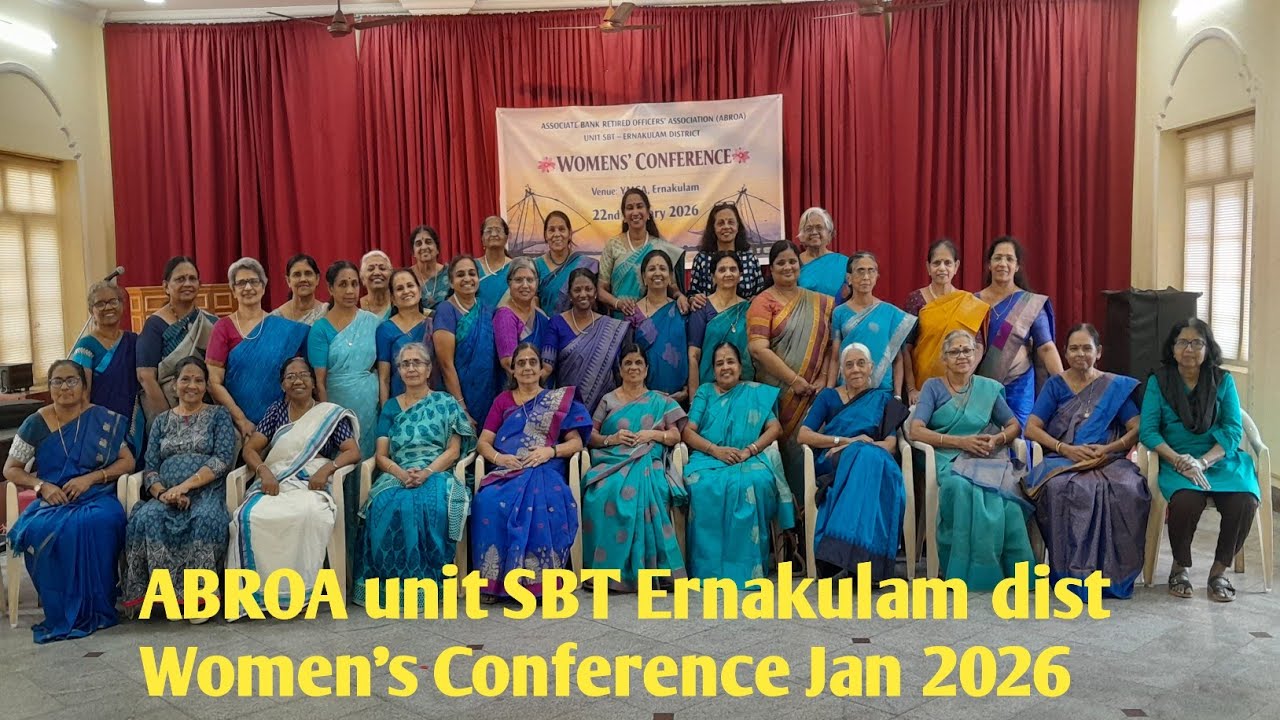 ABROA (unit SBT) Ernakulam dist. Women's Conference on 22nd January 2026 at YMCA Ernakulam 