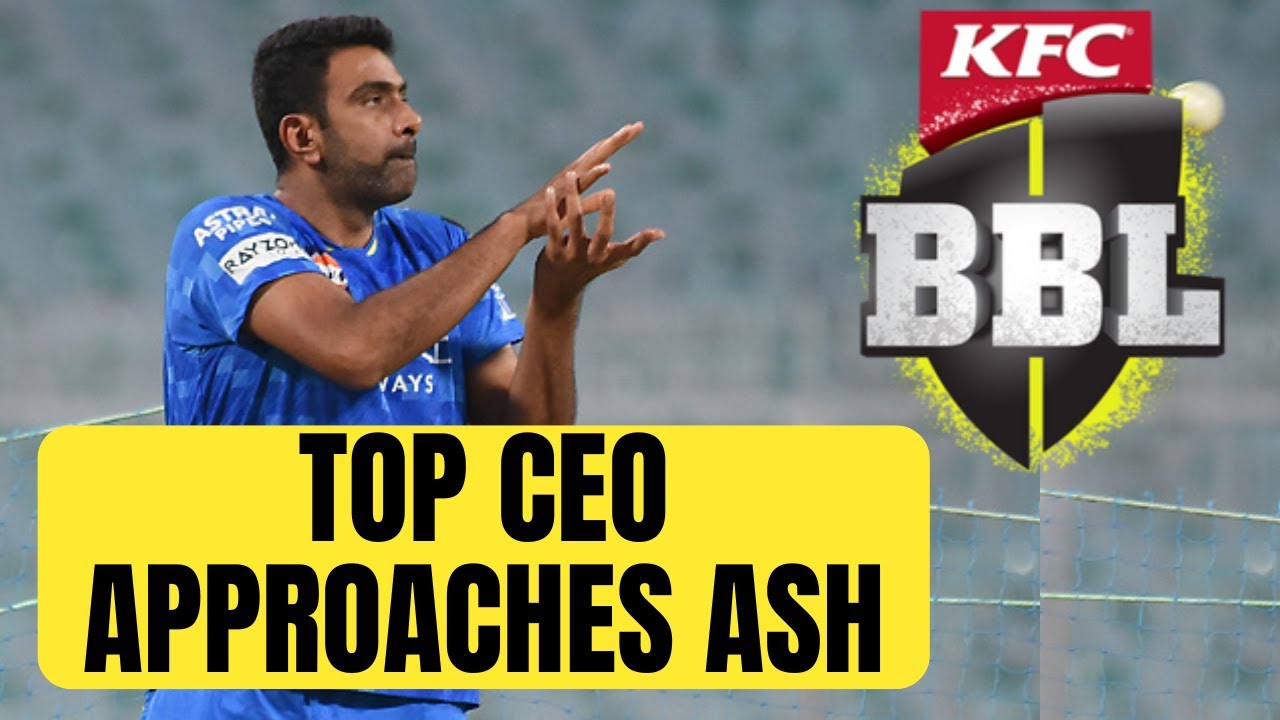 R Ashwin's BBL move in the works as per a report |Sports Today