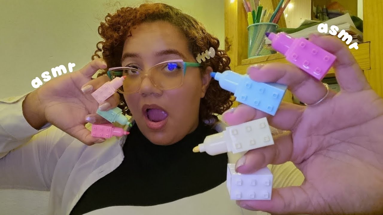 ASMR EXAME DE NERVOS CRANIANOS 🧠💕