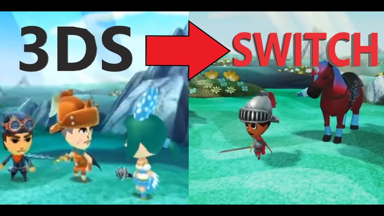 Miitopia Differences Miitopia 3DS Vs. Miitopia Switch
