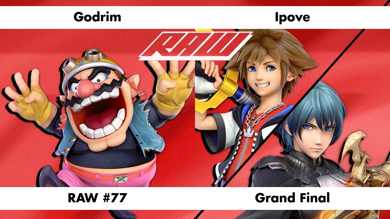 RAW #77 - Godrim (Wario) Vs. Ipove (Sora, Byleth) Grand Final