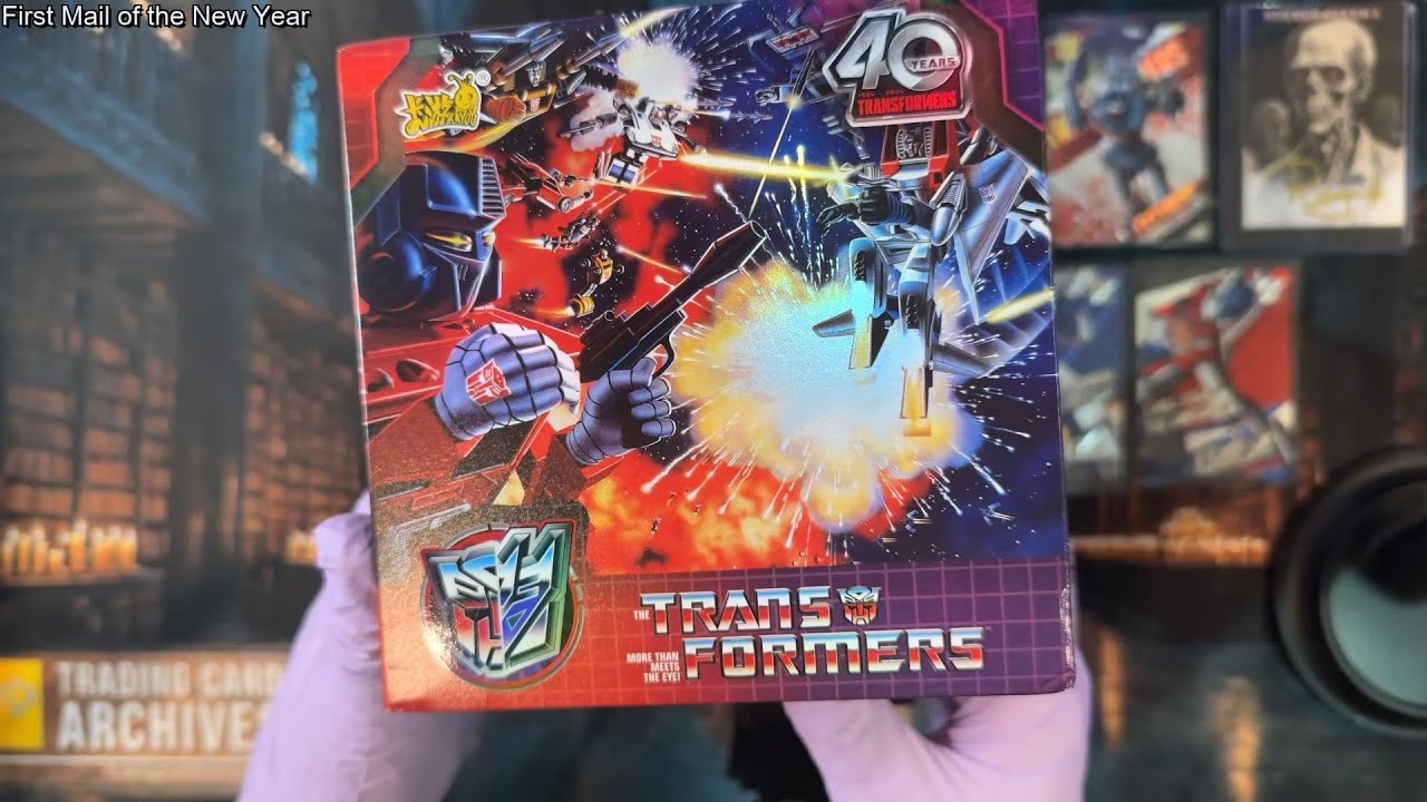 New Years Mail: Transformers 40th Anniversary + Gravestone  Cards Gifts!