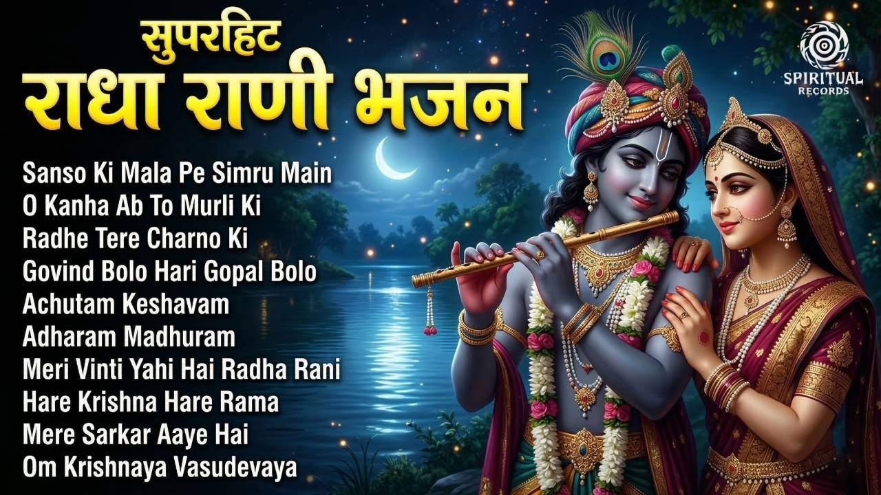 Superhit Radha Rani Bhajan 💙| सबसे सुंदर राधा रानी भजन | Radha Krishna Nonstop Bhajan #radhakrishna