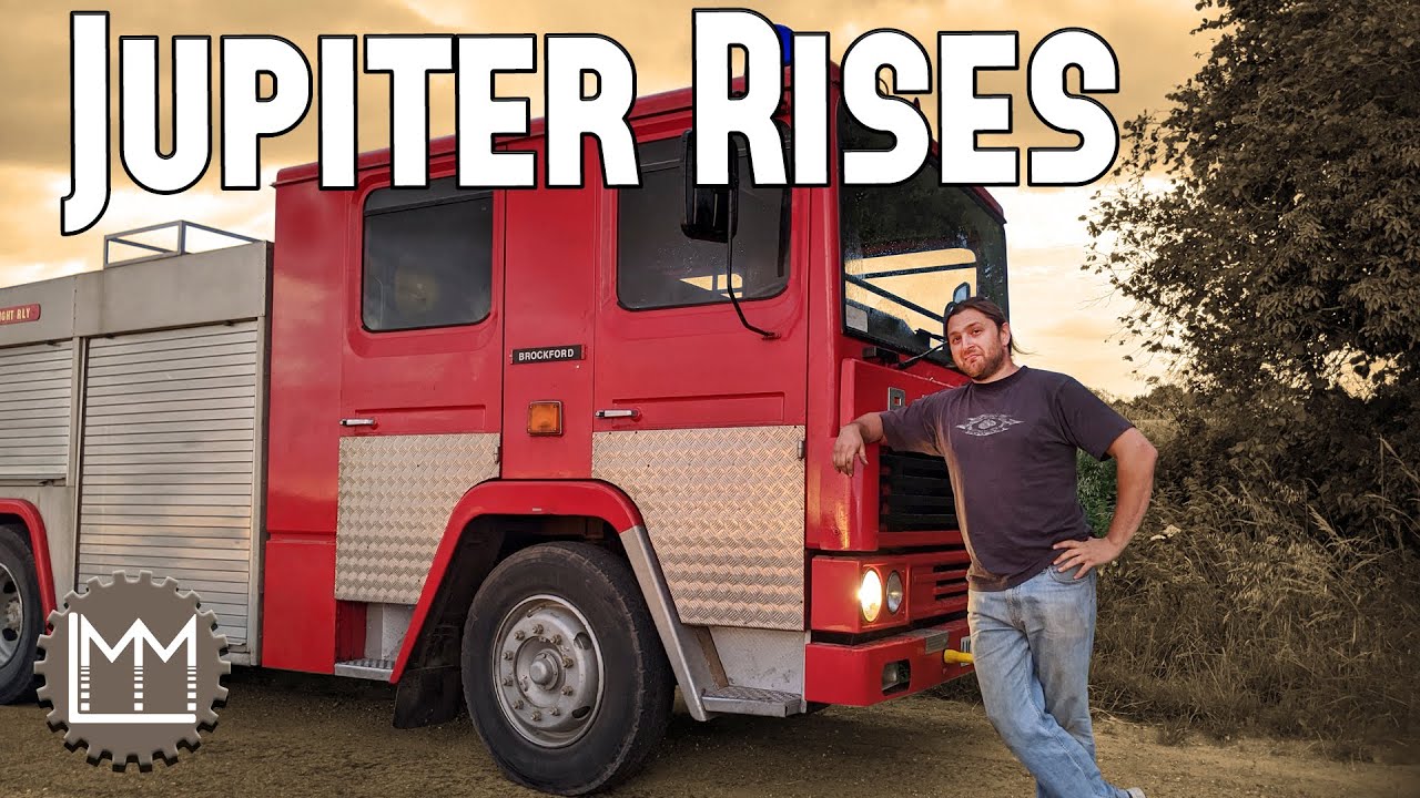Jupiter Rises - The return of my Dennis RS130 Fire engine!