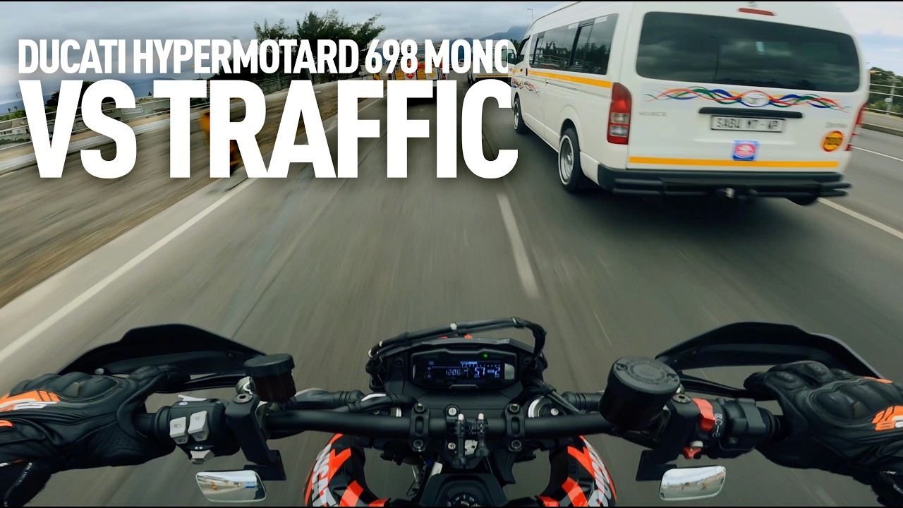 Hypermotard 698 vs Traffic chaos