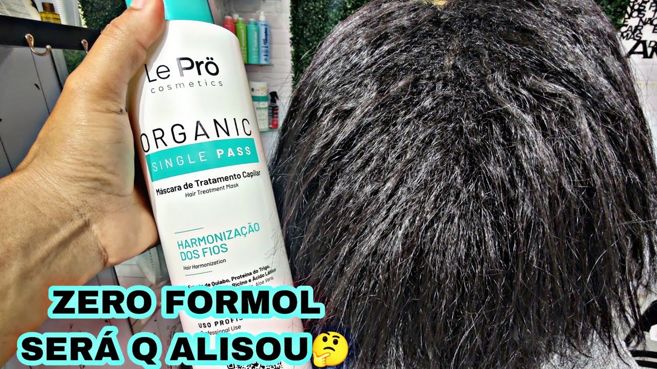 PROGRESSIVA ORGANIC LE PRÖ COSMÉTICS Passo a passo- liso de primeira em cabelo CACHEADO