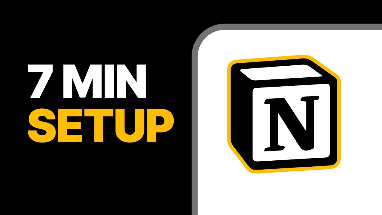 Build a Notion Dashboard in 7 Minutes (Notion Tutorial)