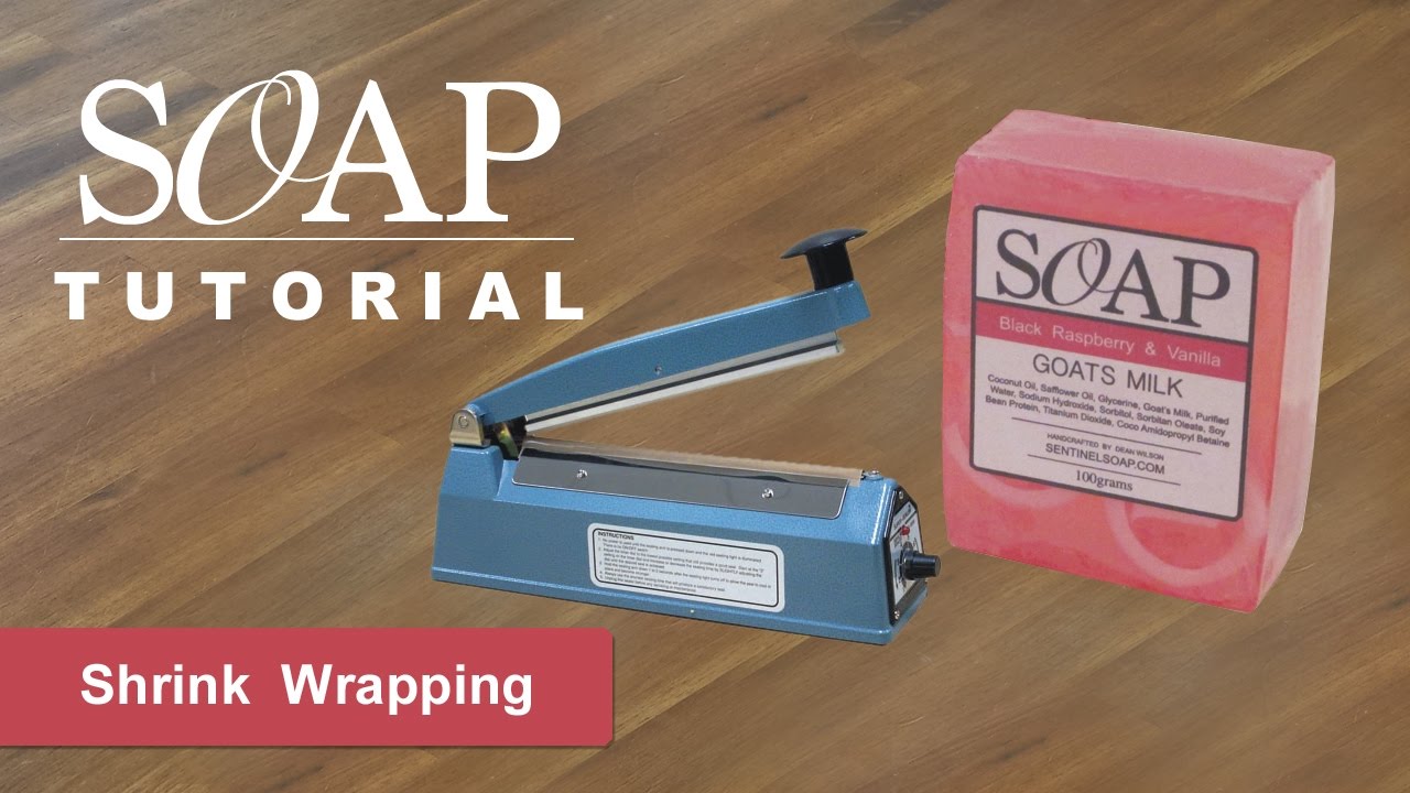 Soap Shrink Wrapping, Melt and Pour Soap