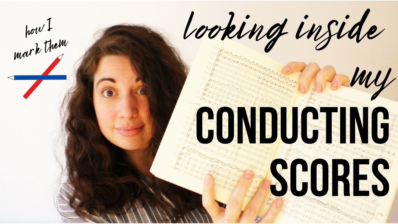Flipping through my conducting scores: what orchestra conductors mark down and why!