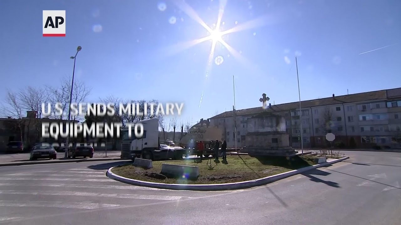 U.S. sends military equipment to Romania