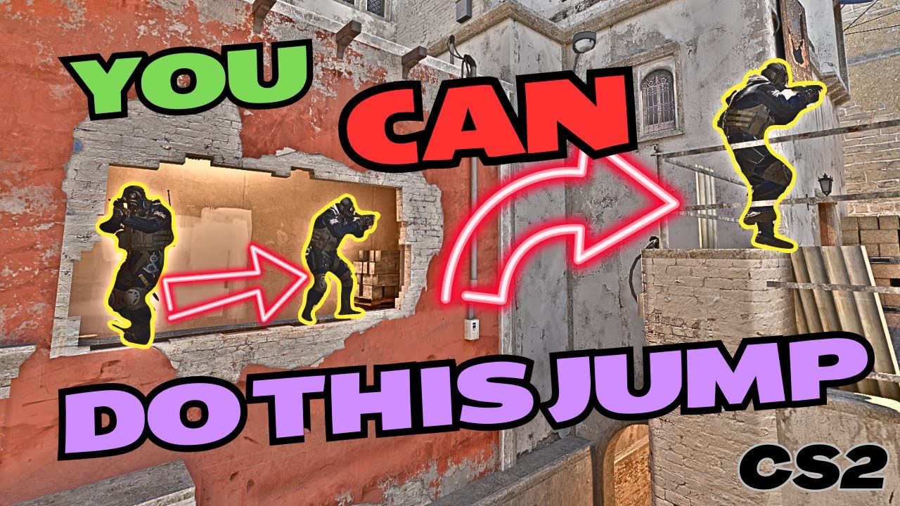 CS2 Mirage Window to Cat Jump for Beginners #cs2