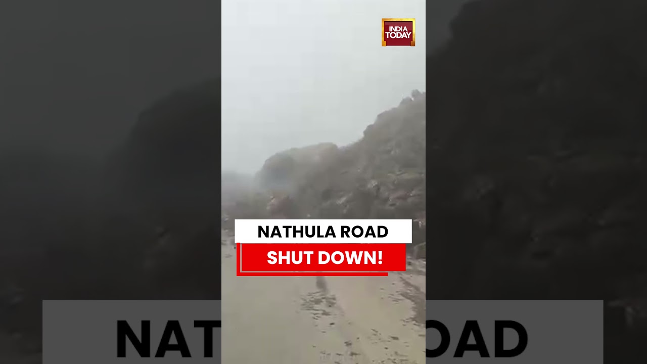 VIRAL VIDEO | Nathula Road Shut Down After Massive Landslide in East Sikkim&rsquo;s Yakla Region