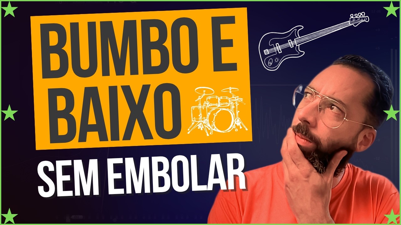 O MAIOR SEGREDO para o BUMBO e BAIXO NÃO EMBOLAREM