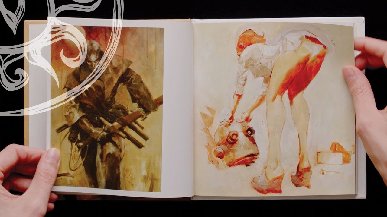 Ashley Wood SPARROW - Art book number 7 - Volume 2 (Book Flip Through)