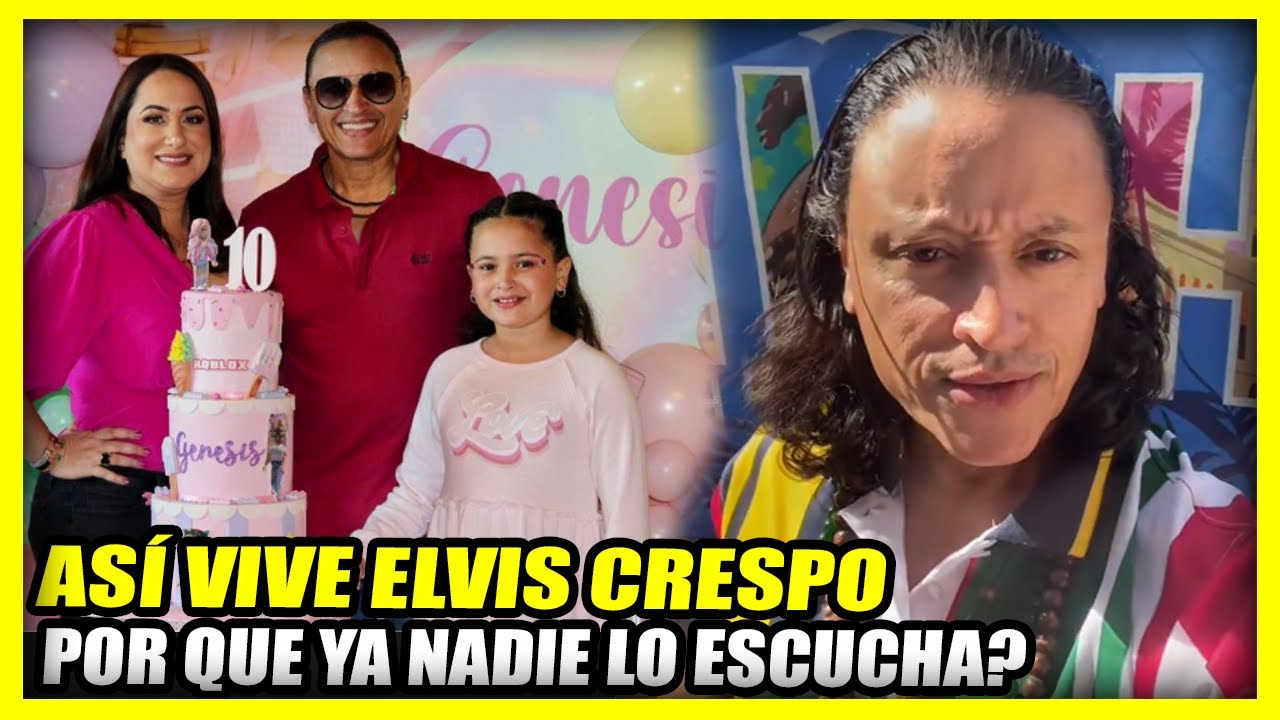 ASI VIVE ELVIS CRESPO |  La voz nasal del Merengue