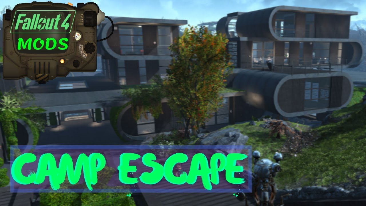Fallout 4 PS4/XBOX Mods|Camp Escape by Madrox