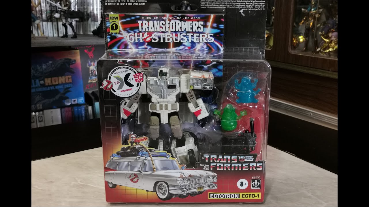 Ectotron Ecto 1 Transformers Ghostbusters 2021 Review en Español