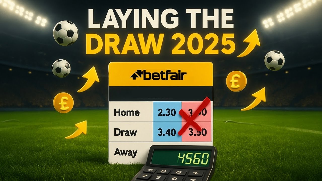 Стратегия ставок на ничью в Betfair в 2025 году!