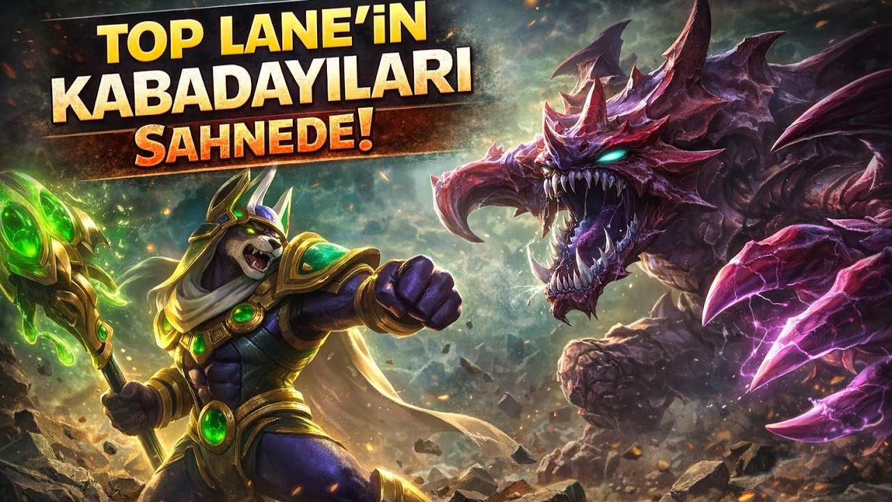 💪 TOP LANE’İN KABADAYILARI SAHNEDE!  Nasus ve Cho'Gath