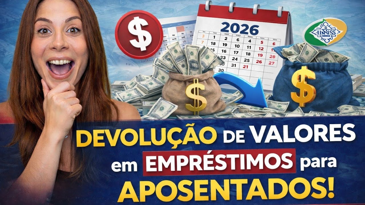 INSS NOVA MARGEM 2026_ DEVOLUÇÃO DE VALORES em EMPRÉSTIMOS para APOSENTADOS! 