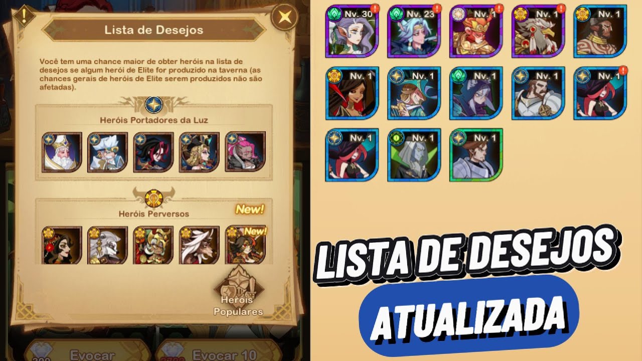 COMECEI UMA NOVA CONTA NO AFK ARENA