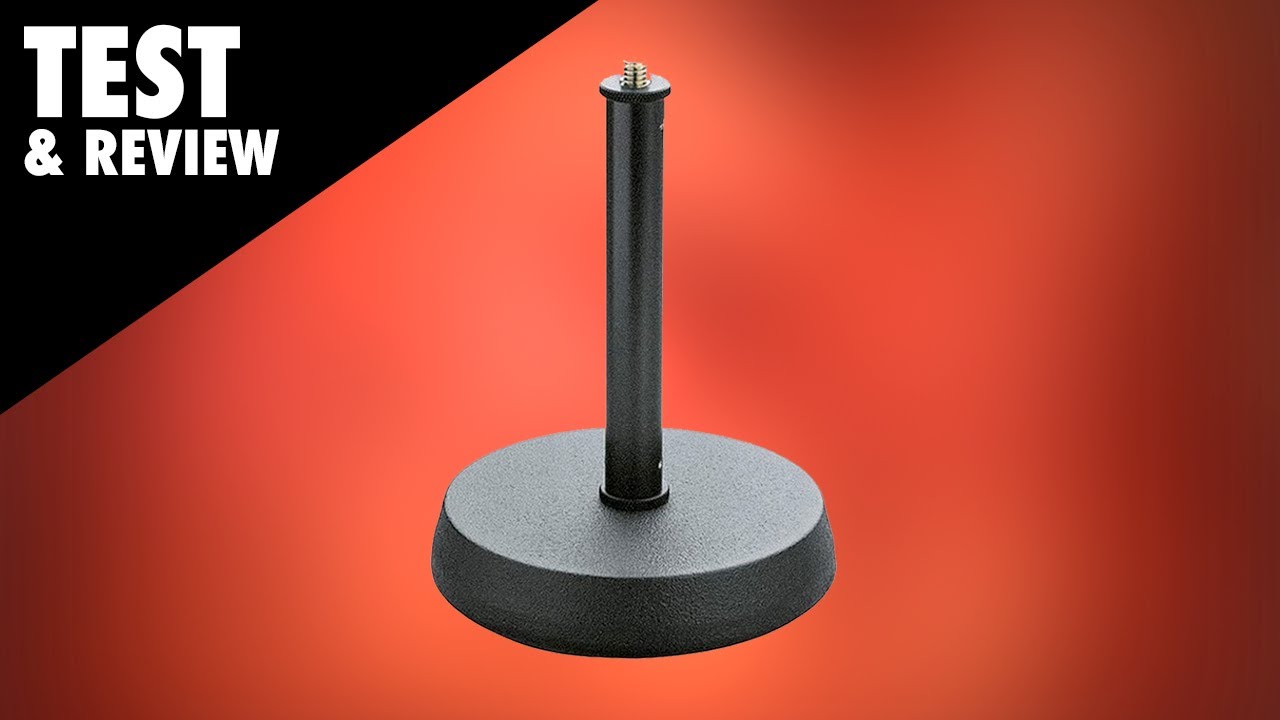 K&M 23200 Table Microphone Stand - Konig&Meyer K&M MINI PIED MICRO TKM232