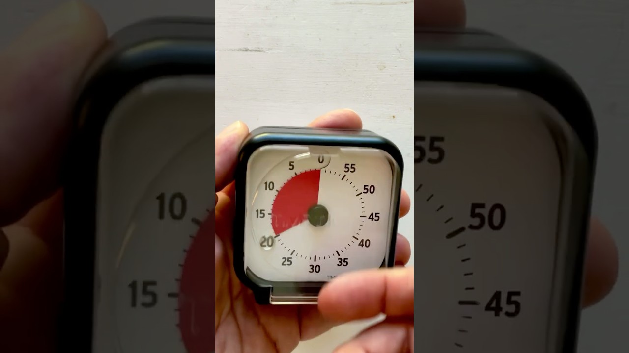 Time Timer&trade; 3&rdquo; (Pocket) Visual Timer Demo #productivity #focusedwork