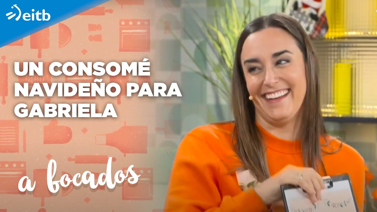A BOCADOS: Consomé navideño para Gabriela