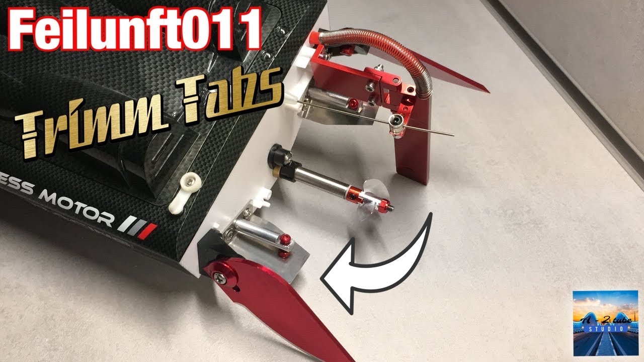 Feilun FT011 5S Upgrade Trim Tabs