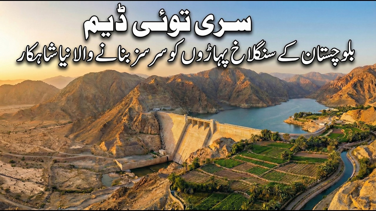 Siri Toi DAM | The $200,000,000 Hydropower Plant Making Barren Balochistan Green | Sun LO