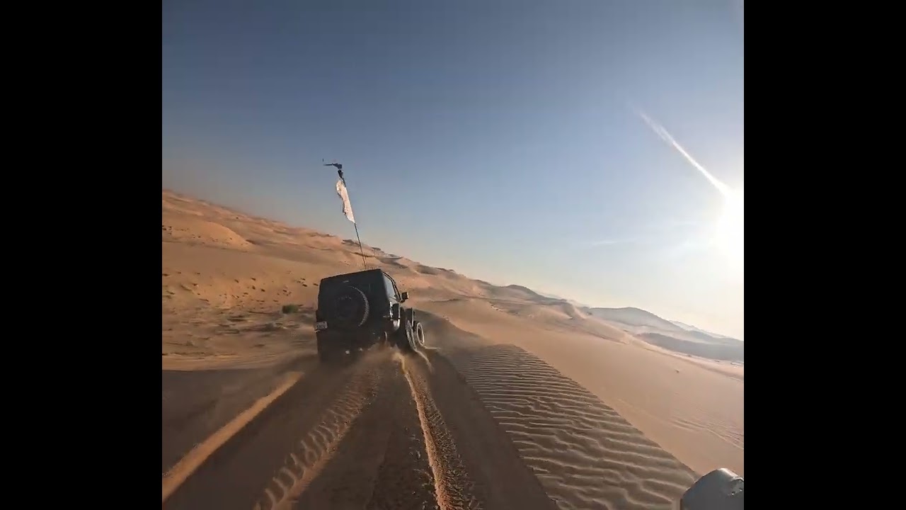U turns, drifting and switches in Sweihan AbuDhabi with Marshall Tiger and Nine Seven One. 