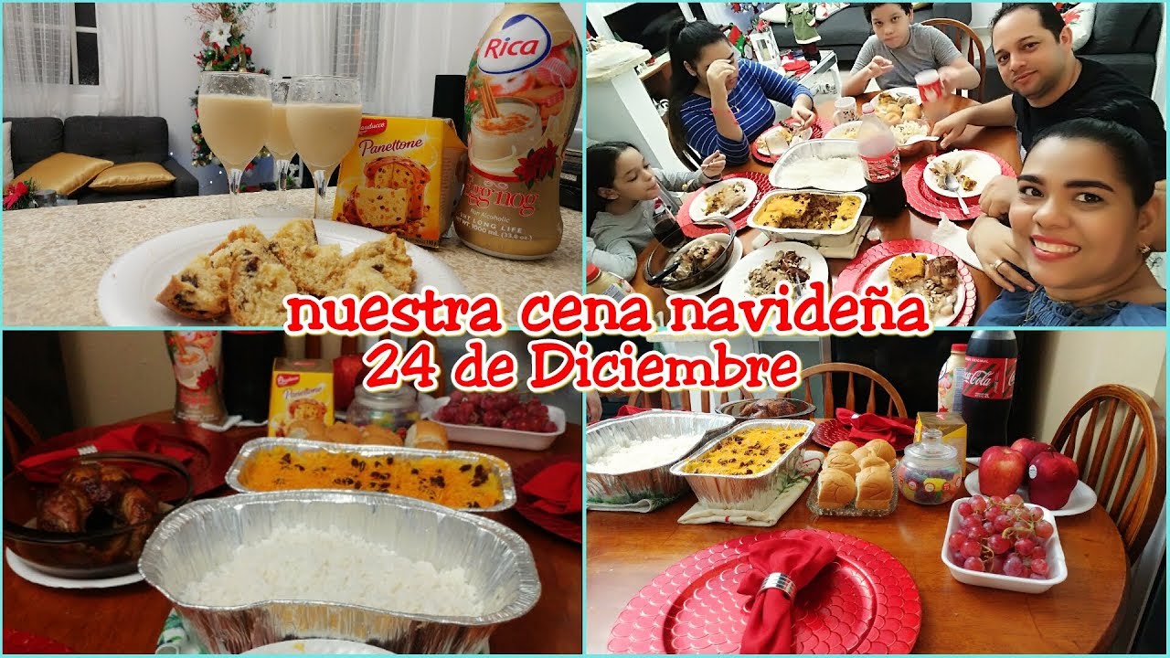 Noche buena /nuestra cena navideña 24 de diciembre 🎅