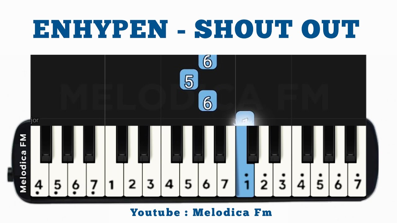 ENHYPEN - Shout Out | Not Angka Pianika