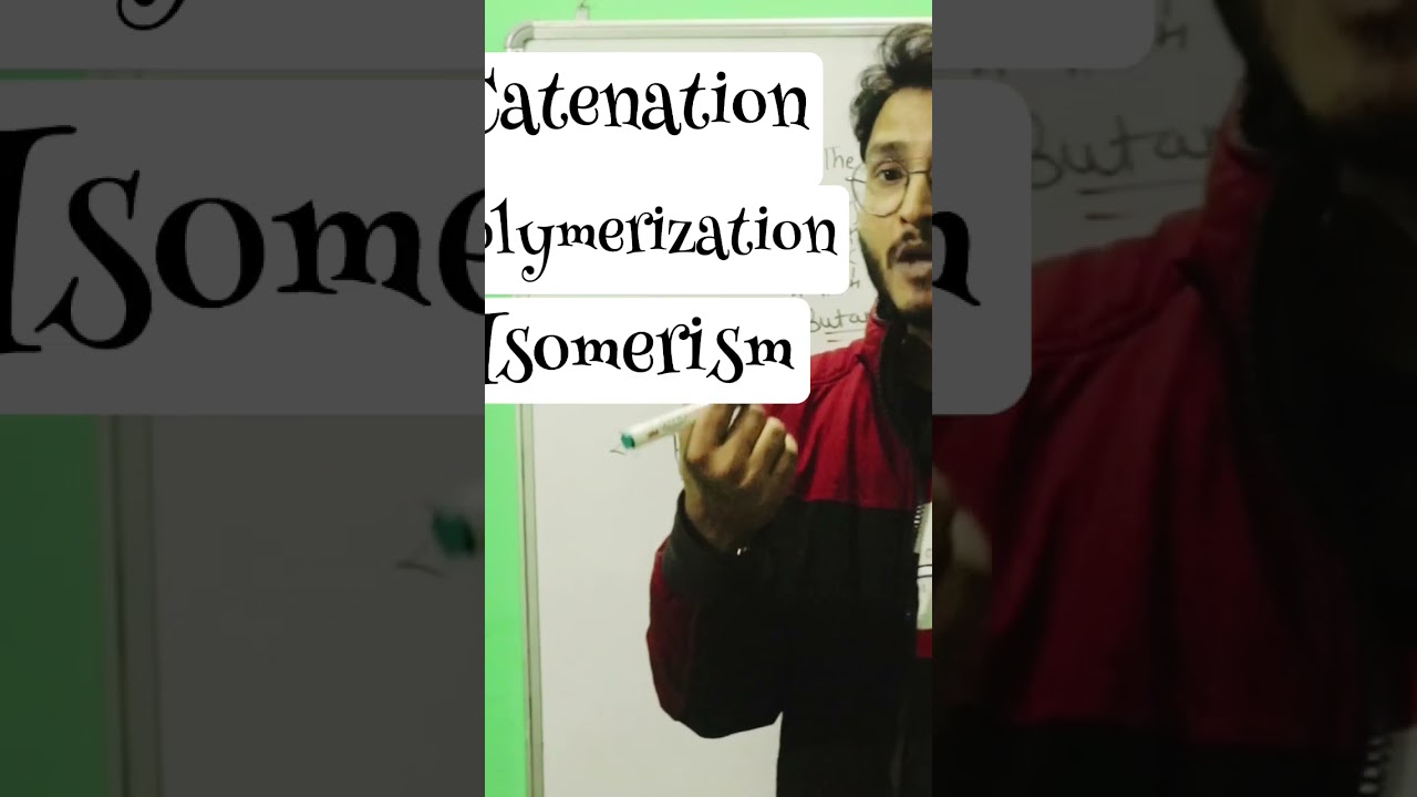 Powers of carbon | Catenation, polymerization, isomerism and tetravalency (3marks in board) #shorts