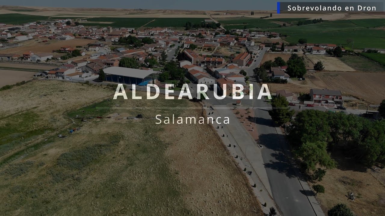 Sobrevolando Aldearrubia 2025 [4K]
