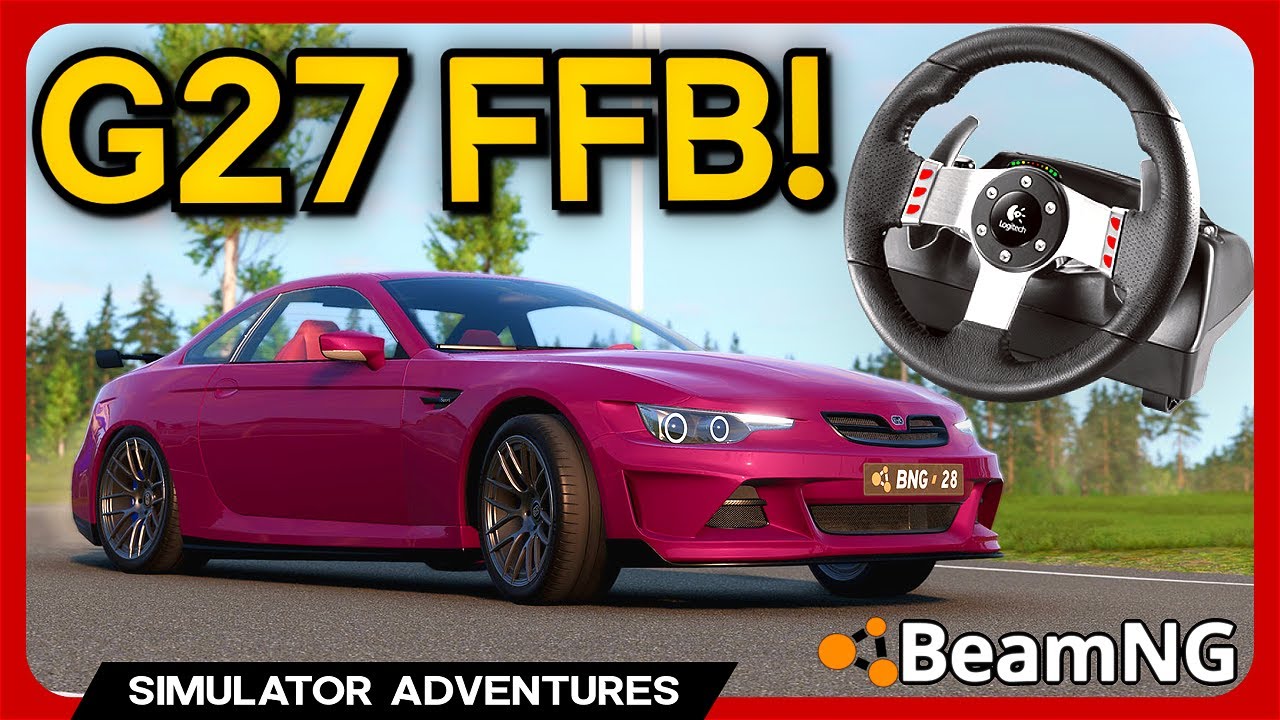 Logitech G27 Force Feedback Setup BeamNG COMPLETE GUIDE (2023)