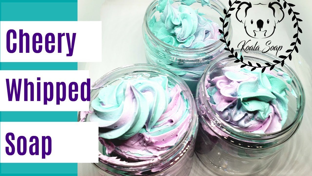 Foaming Bath Soap Cheery DIY Spa Soap