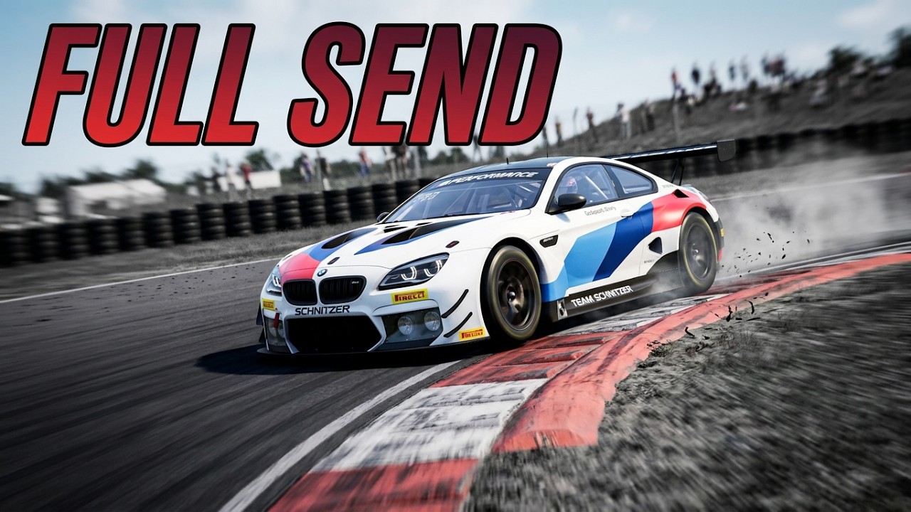 BMW Team Schnitzer M6 GT3 &ndash; Full Send at Snetterton