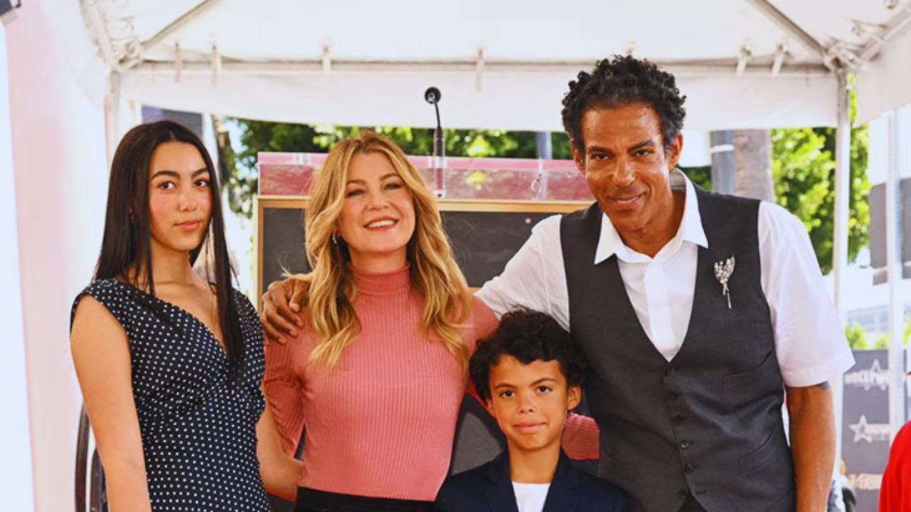 Ellen Pompeo Honored: Emotional Walk of Fame Ceremony with Chris Ivery & Kids