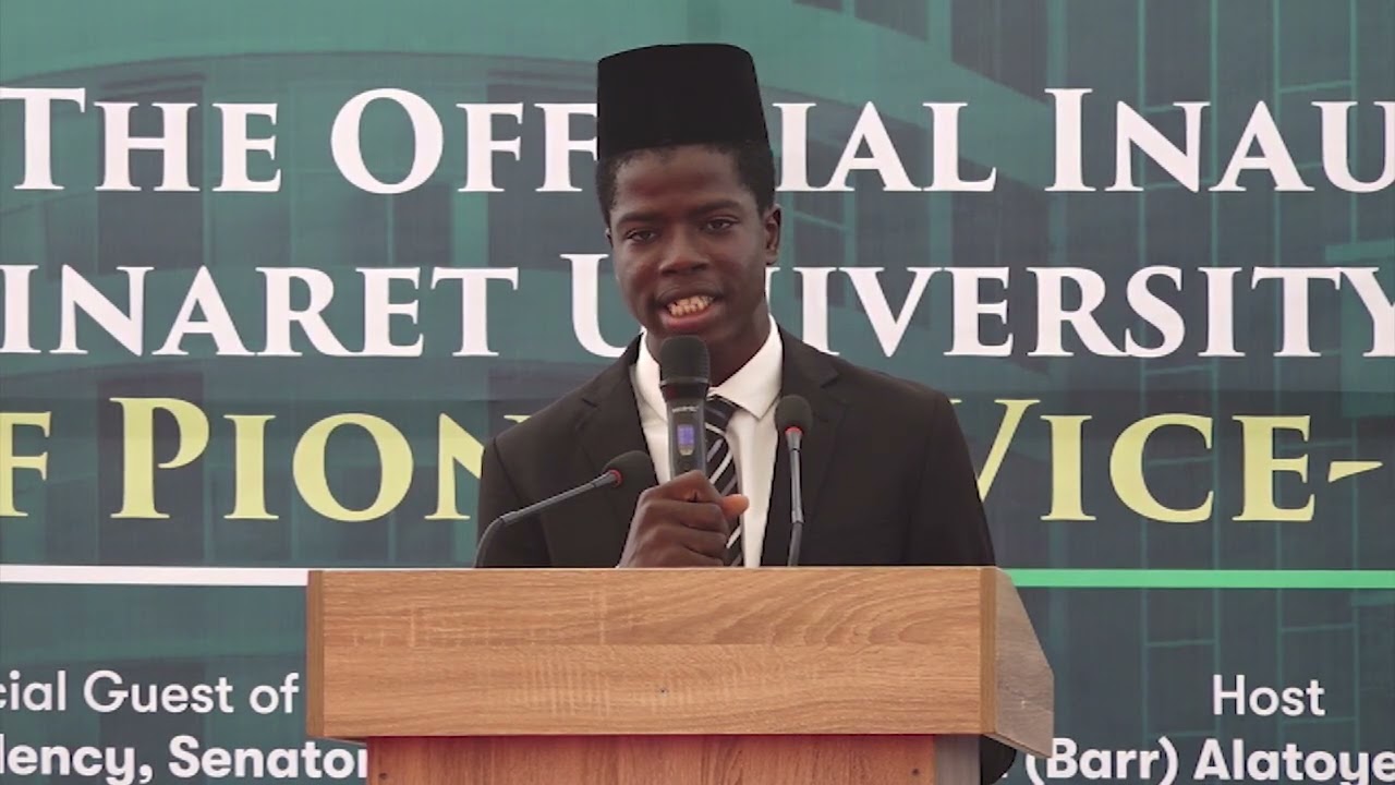 Minaret University Inauguration | Opening Qur’anic Recitation | Fadlur Rahman Abdullah