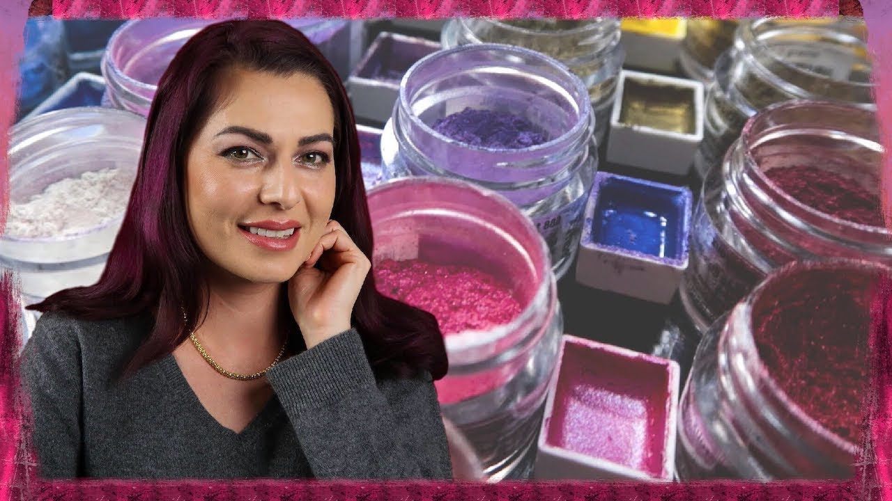 Luminescent Relaxation 🎨DIY Metallic Watercolor Paint Tutorial