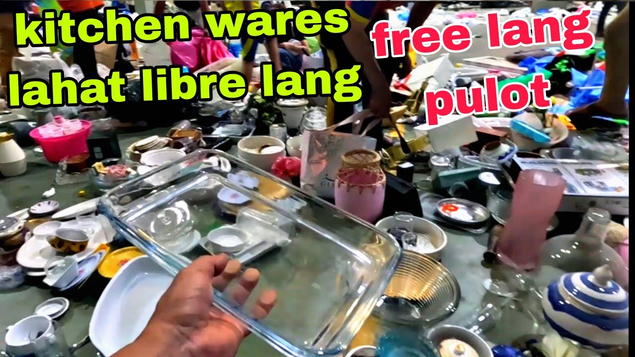 ANG YAMAN NG  KUWAIT MAY LIBRENG PULOT NG MGA KITCHEN WARES PAG SABADO NG GABI / DUMPSTER DIVING 