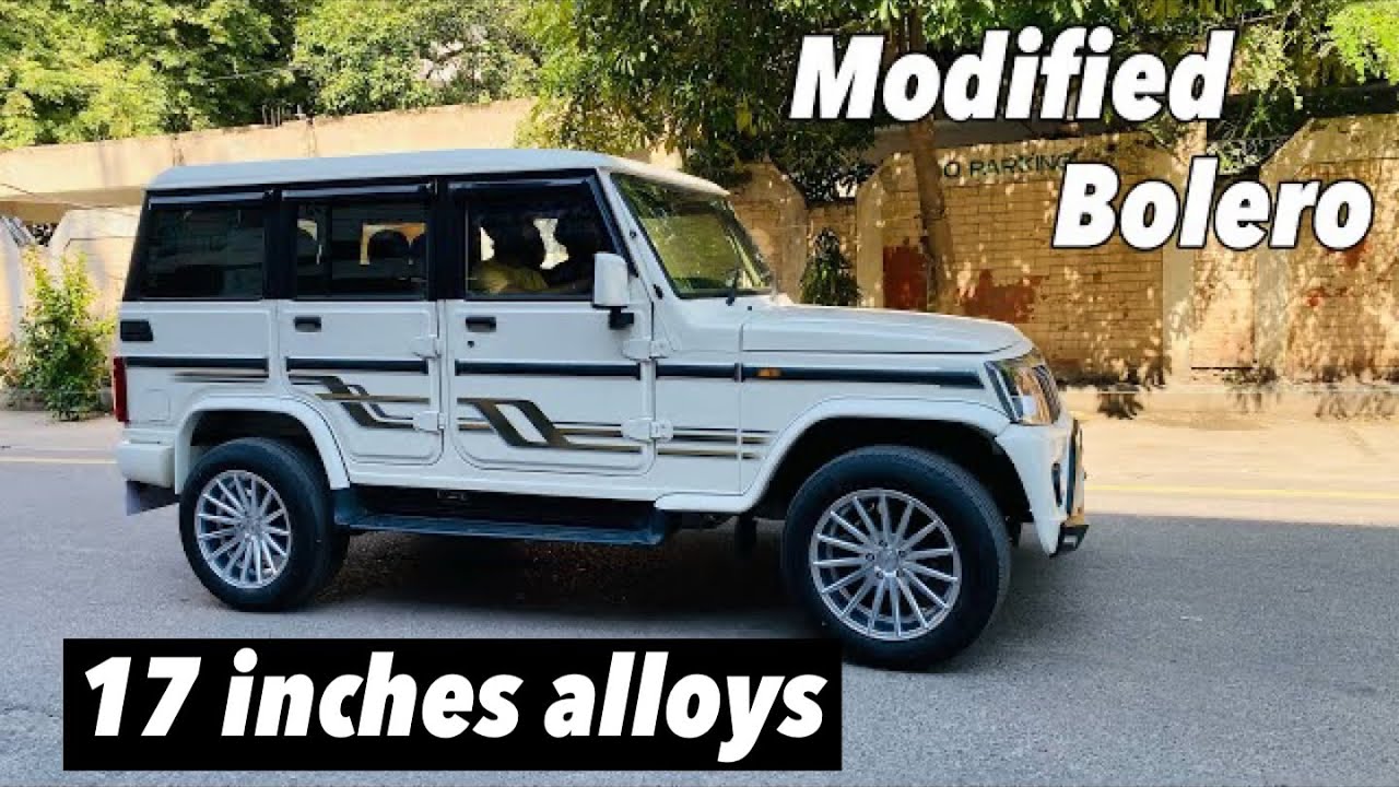 Modified bolero || 17 inch alloys || custom interior || GPS tracker || modified club