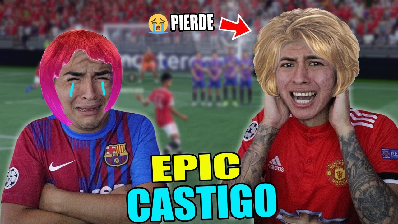 EL QUE PIERDA SE TIÑE EL PELO 😱 *La PEOR TRAMPA que ME HACEN en FIFA22*