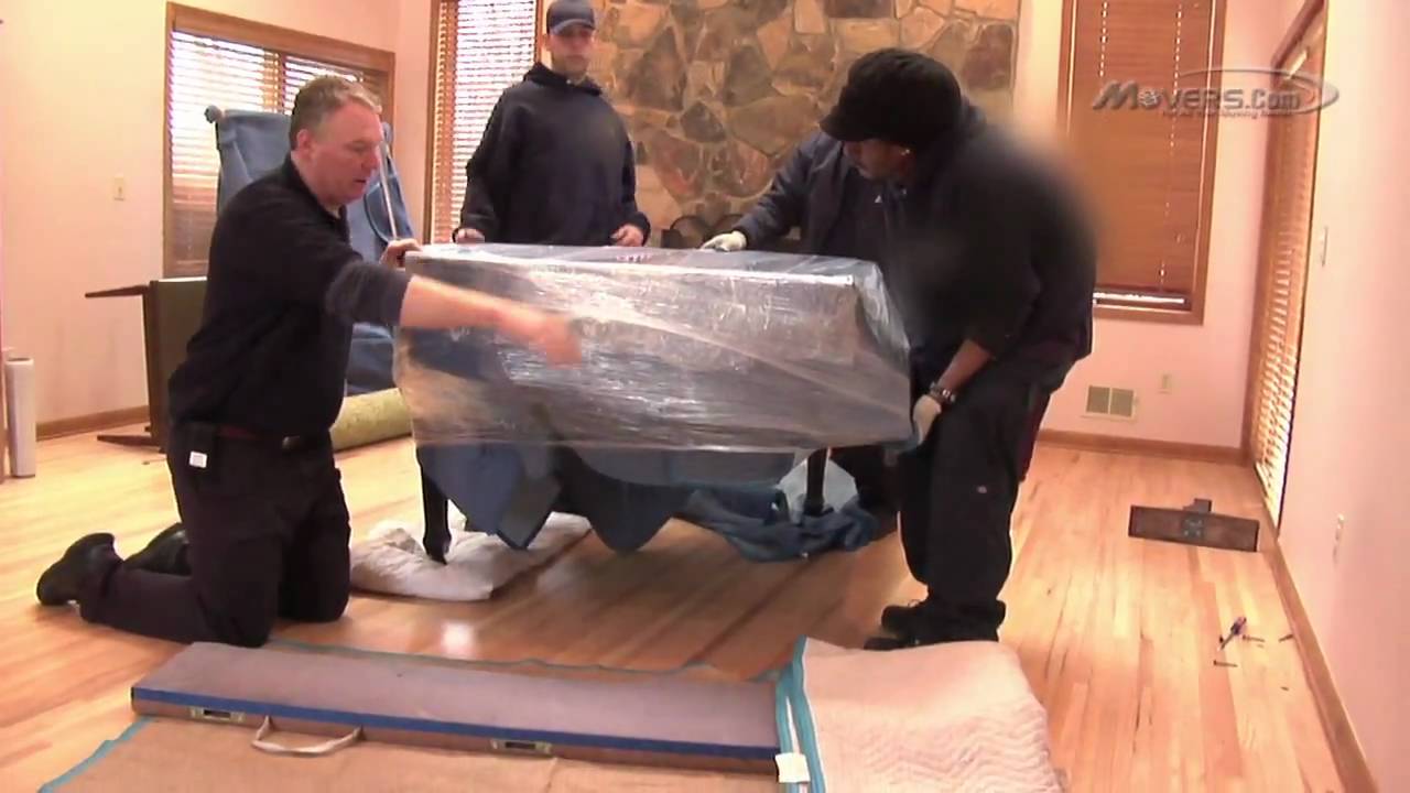 How Movers Pack Pianos