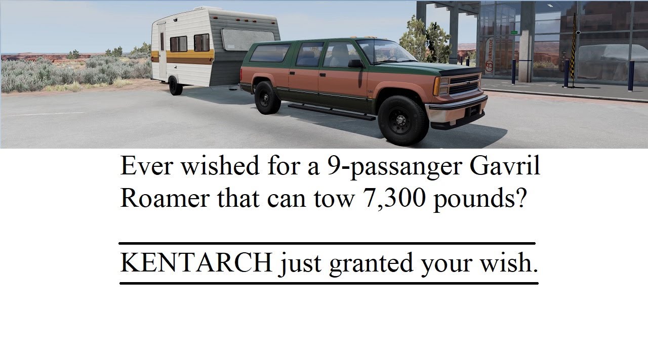 BeamNG.drive Freeroam: Utah, USA - 1992 Kentarch D-30 V8 4WD